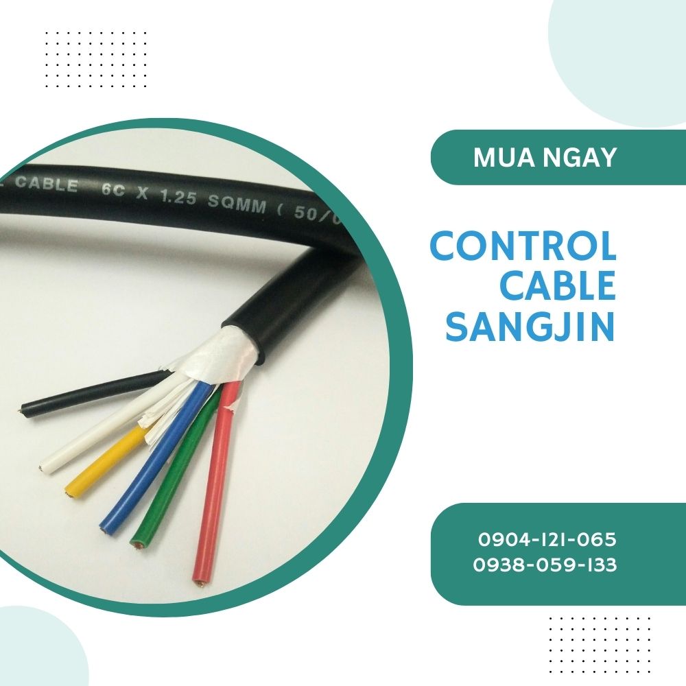 Cáp Điều Khiển / Cáp Tín Hiệu SANGJIN - Tiêu chuẩn ISO 9001