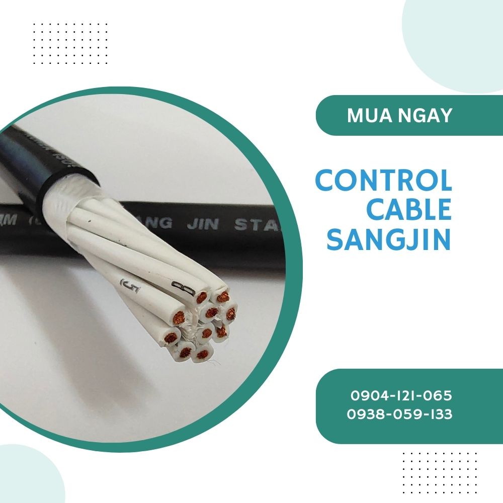 Cáp Điều Khiển / Cáp Tín Hiệu SANGJIN - Tiêu chuẩn ISO 9001