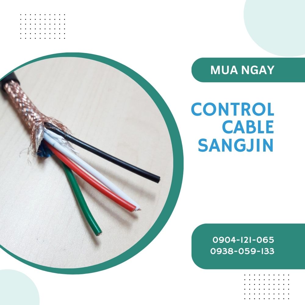 Cáp Điều Khiển / Cáp Tín Hiệu SANGJIN - Tiêu chuẩn ISO 9001