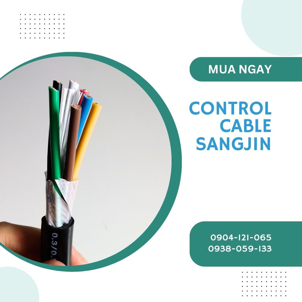 Cáp Điều Khiển / Cáp Tín Hiệu SANGJIN - Tiêu chuẩn ISO 9001