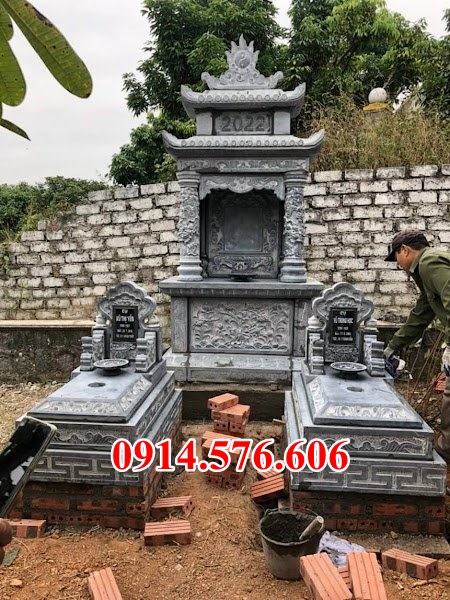mẫu lăng thờ đá bán lai châu + 316 cây hương am miếu củng thờ lăng mộ