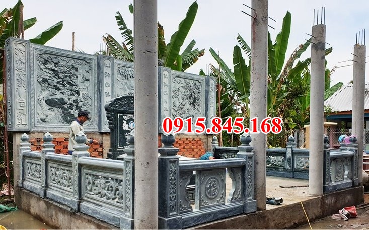 Lăng mộ đá bán quảng ngãi + nhà mồ ông bà + nghĩa trang gia đình ba má