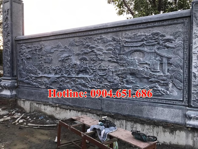 Lan can đá đẹp bán tại Bình Dương - Bán, lắp đặt lan can, hàng rào đá