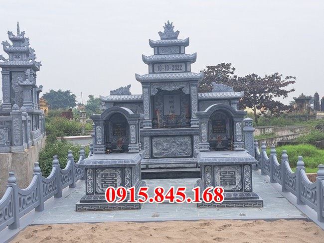 khu lăng mộ đá đẹp + nhà mồ + nghĩa trang ông bà bố mẹ