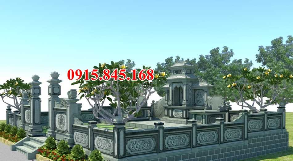 01 Lăng mộ đá bán ninh thuận + nhà mồ gia đình + nghĩa trang song thân