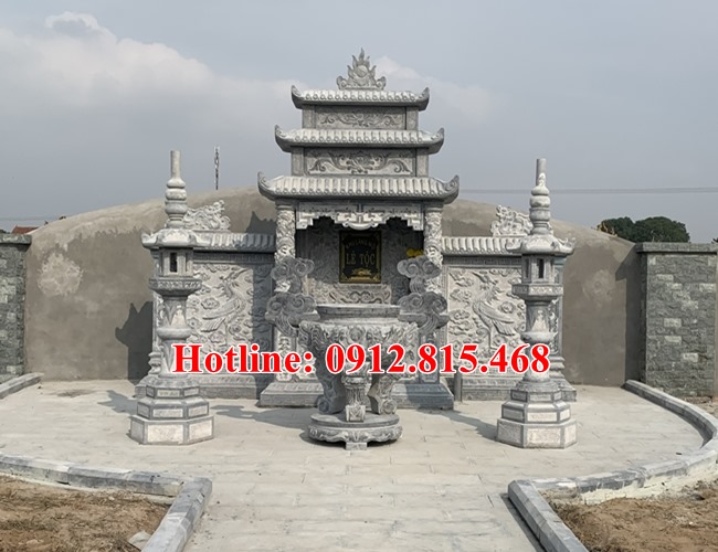 Mẫu lăng thờ đá tại Cao Bằng - Mẫu lăng mộ đá đẹp bán tại Cao Bằng