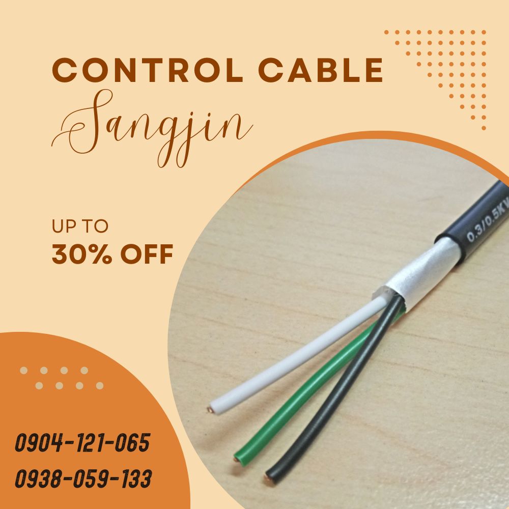 Cáp điều khiển SANGJIN - Standard of Korea