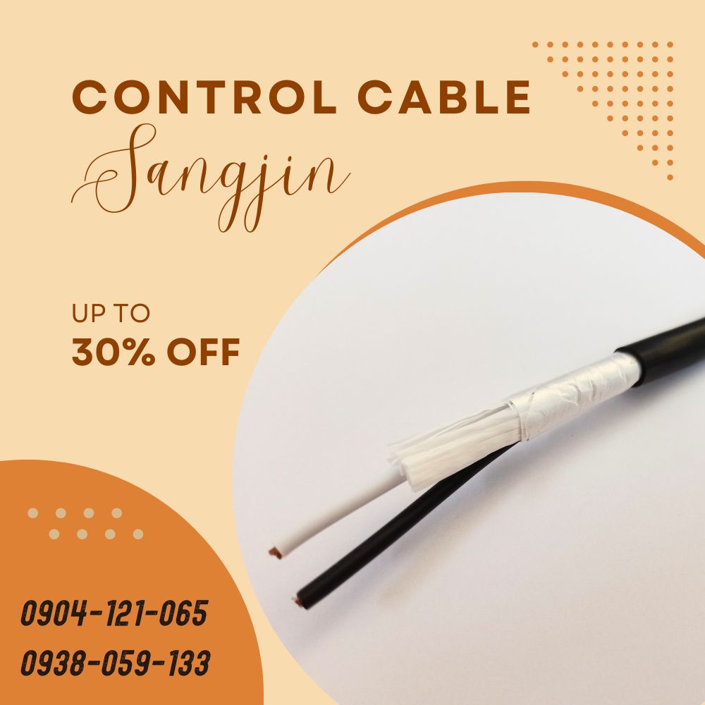 Cáp điều khiển SANGJIN - Standard of Korea