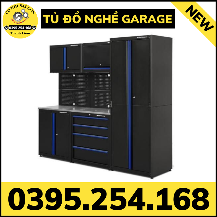 Tủ đựng đồ nghề sử dụng trong garage ô tô