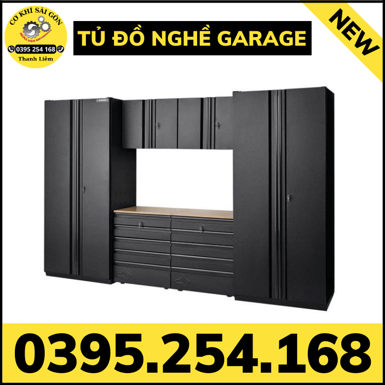 Tủ đựng đồ nghề sử dụng trong garage ô tô