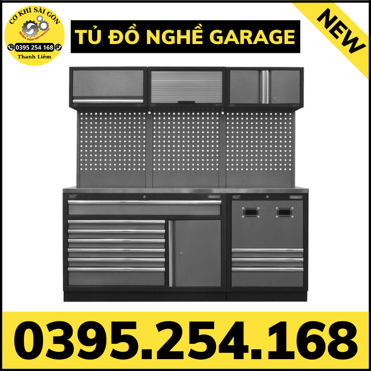 Tủ đựng đồ nghề sử dụng trong garage ô tô