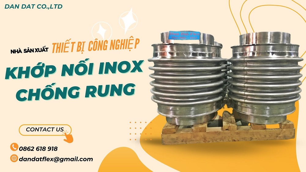 Khớp chống rung cho máy phát điện, khớp giảm rung máy bơm, khopnoimem