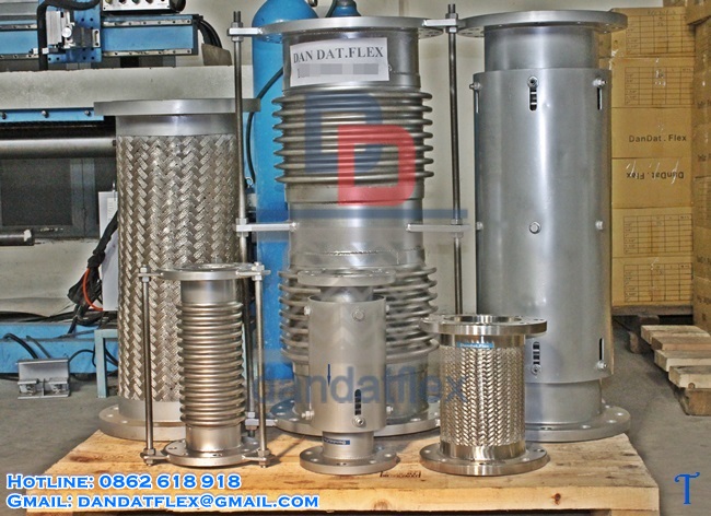 Khớp chống rung cho máy phát điện, khớp giảm rung máy bơm, khopnoimem