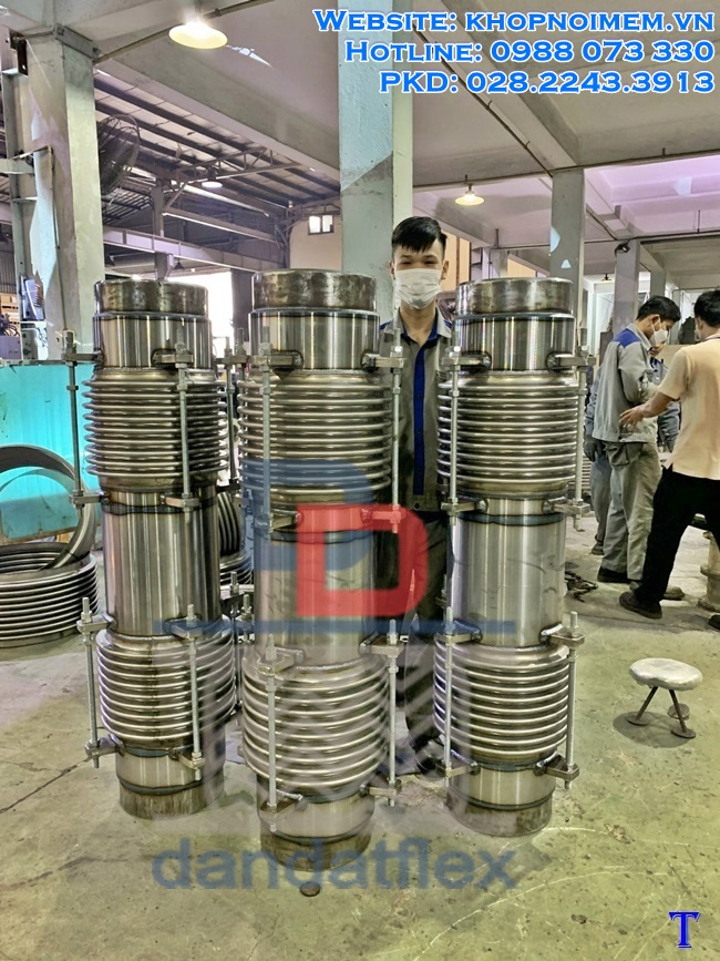 Khớp chống rung cho máy phát điện, khớp giảm rung máy bơm, khopnoimem