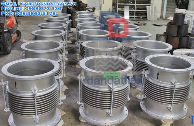 Khớp chống rung cho máy phát điện, khớp giảm rung máy bơm, khopnoimem