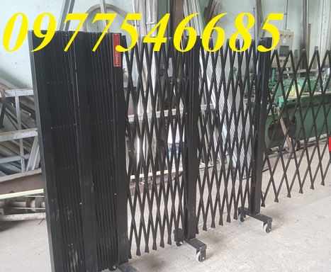 Sản xuất hàng rào xếp chữ T - Hàng rào xếp sắt có bánh xe