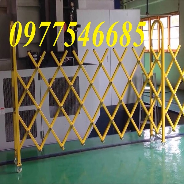 Sản xuất hàng rào xếp chữ T - Hàng rào xếp sắt có bánh xe