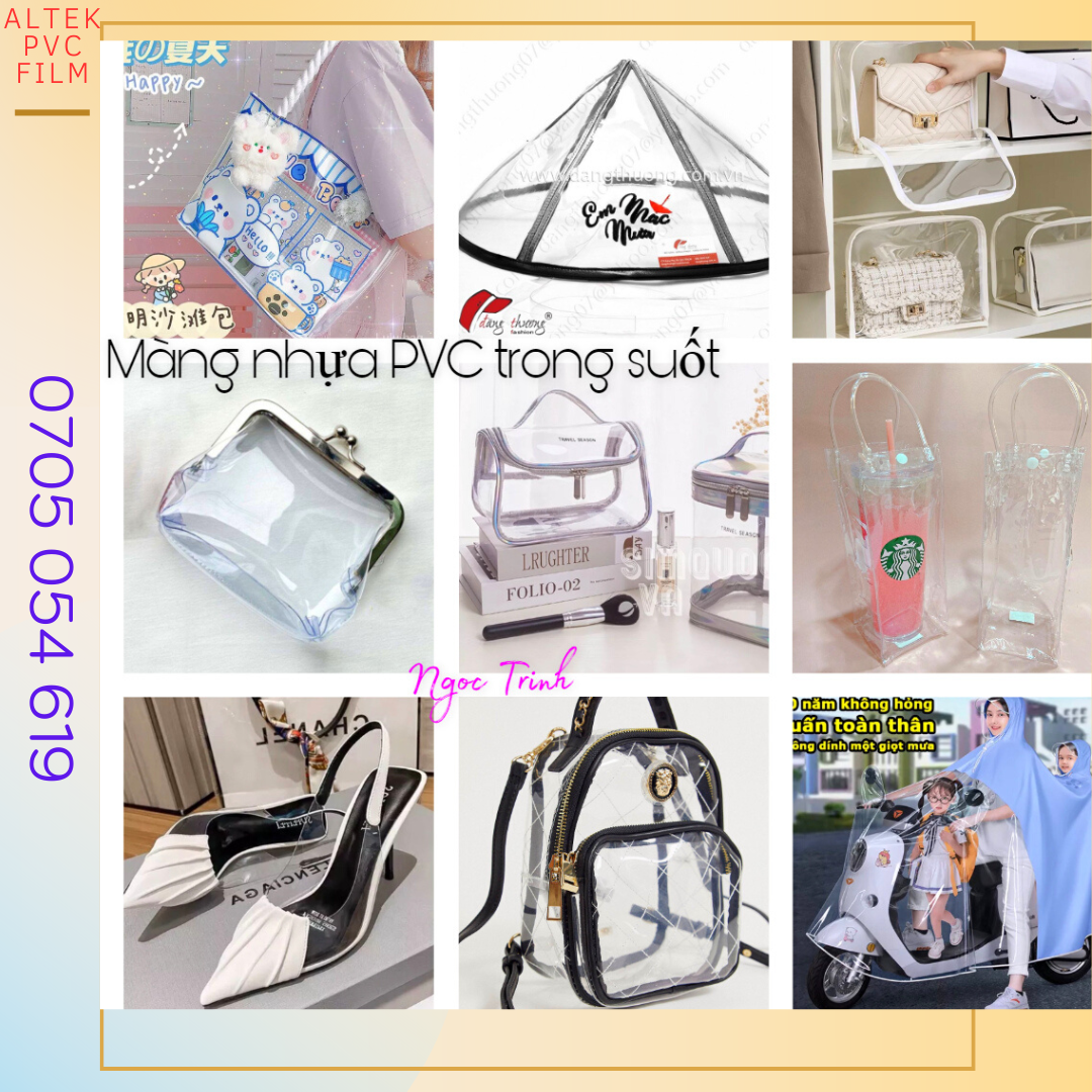 Màng nhựa pvc trong suốt nhiều quy cách giá tốt nhất thị trường