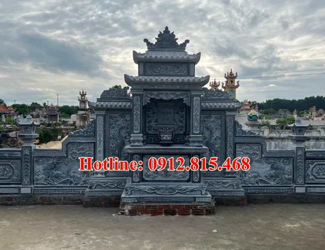 Mẫu lăng thờ đá đẹp bán tại Lai Châu - Lăng mộ đá gia đình Lai Châu