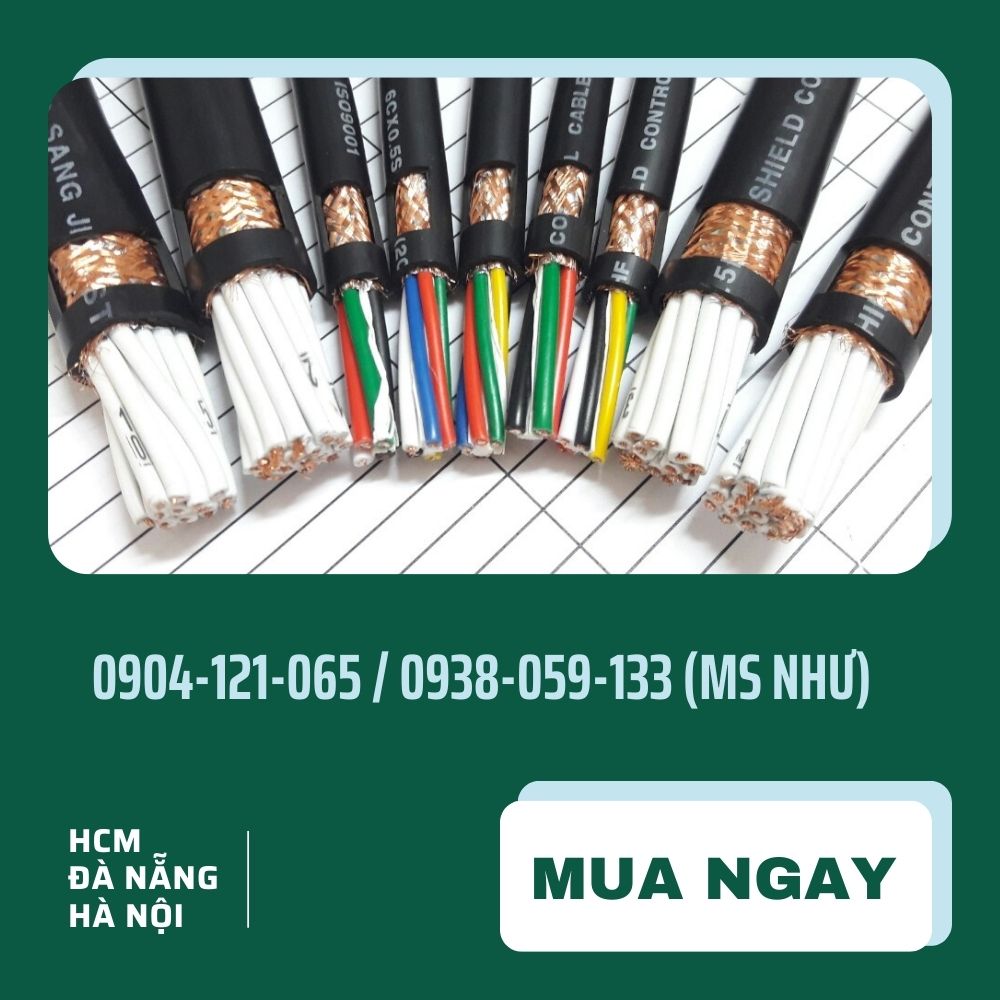 Cáp điều khiển / Cáp tín hiệu / Dây điều khiển SANGJIN