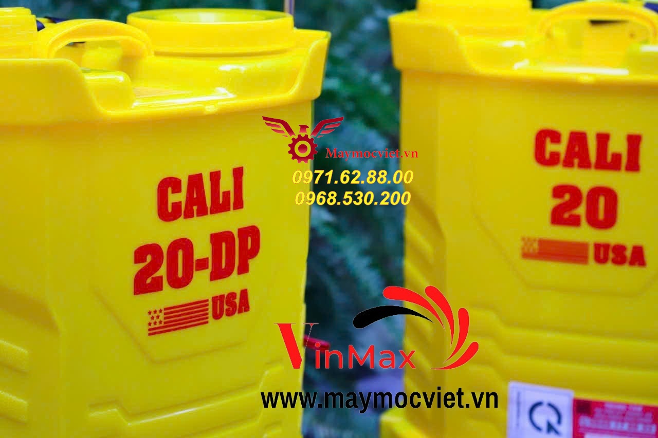Phân phối máy phun thuốc chạy acquy 2 bơm CALI 20DP