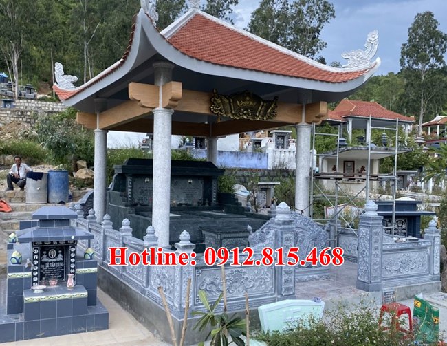 Nhà mồ đá đẹp tại Tây Ninh - Xây mẫu nhà mồ để tro, hài cốt ở Tây Ninh