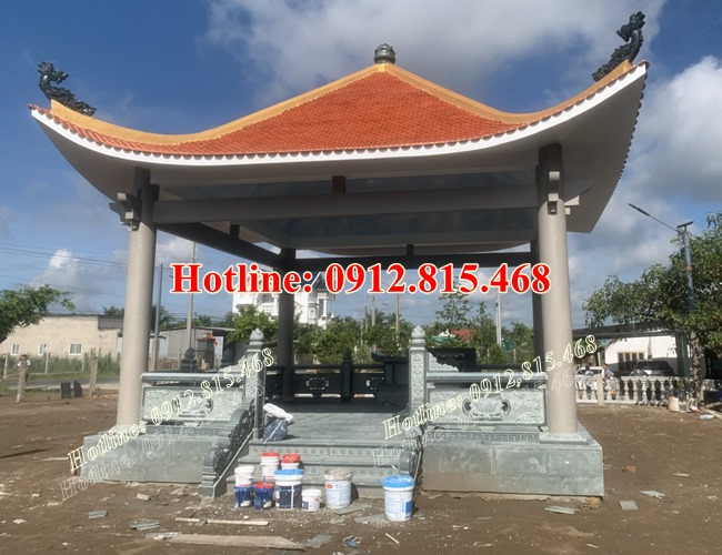 Mẫu nhà mồ đẹp tại Bình Dương - Xây nhà mồ để tro cốt tại Bình Dương