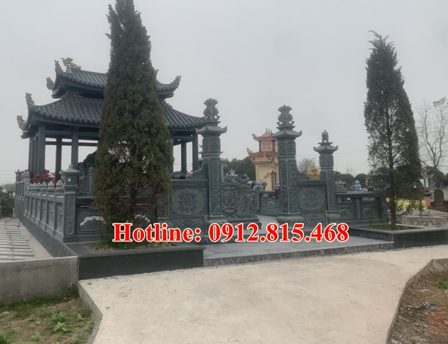 Khu nhà mồ thiết kế đẹp - Khu nhà mồ Miền Tây xây để thờ tro cốt