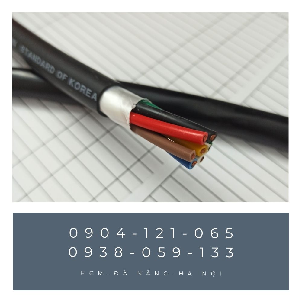 Cáp Điều Khiển RVV/RVVP - Tiêu chuẩn Hàn Quốc - SANGJIN