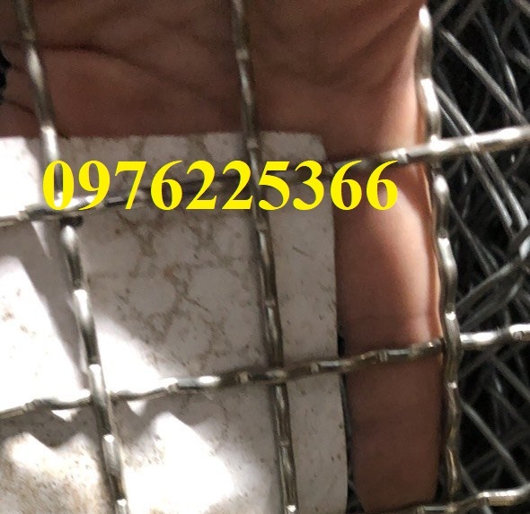 Lưới inox đan dây 1ly ô 10x10,dây 1,5ly ô 15x15,dây 2ly ô 20x20