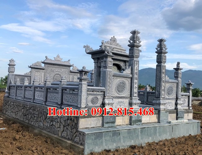 Mẫu lăng thờ đá đẹp bán tại Huế - Am thờ thần linh nghĩa trang tại Huế