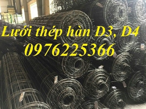 Lưới thép hàn D4A150x150, D4A200x200, D5A100x100