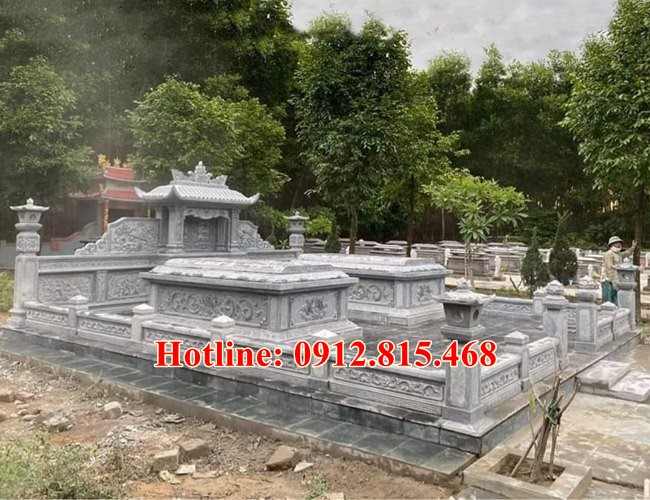 Lăng mộ đá đẹp bán tại Hòa Bình 18 - Lắp đặt khu lăng mộ đá ở Hòa Bình