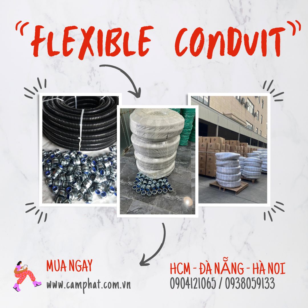 Ống ruột gà lõi thép bọc nhựa PVC / Gía Cạnh Tranh