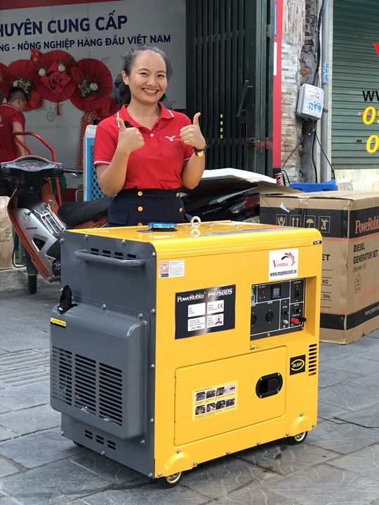 Máy phát điện diezel 6kw tại Quảng Trị giá rẻ giao hàng tận nơi