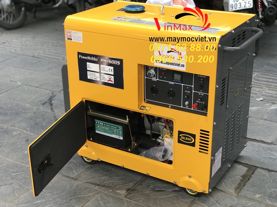 Máy phát điện diezel 6kw tại Quảng Trị giá rẻ giao hàng tận nơi