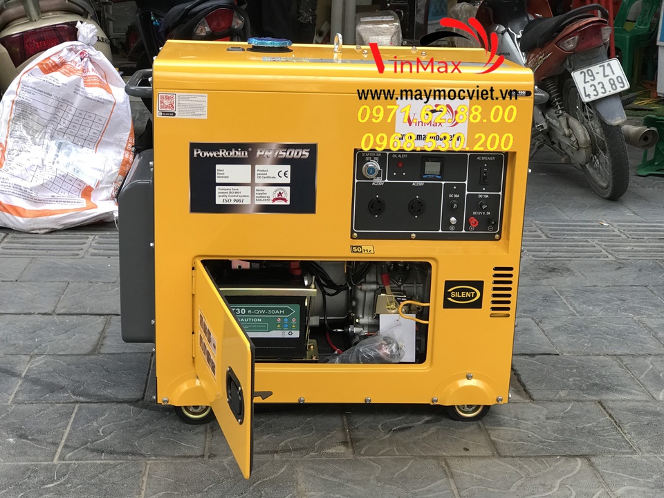 Máy phát điện diezel 6kw tại Quảng Trị giá rẻ giao hàng tận nơi