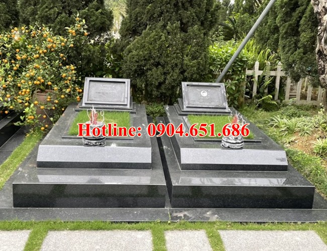 100 mẫu mộ đá hung táng đẹp xây cho ông bà, cha mẹ hợp phong thủy