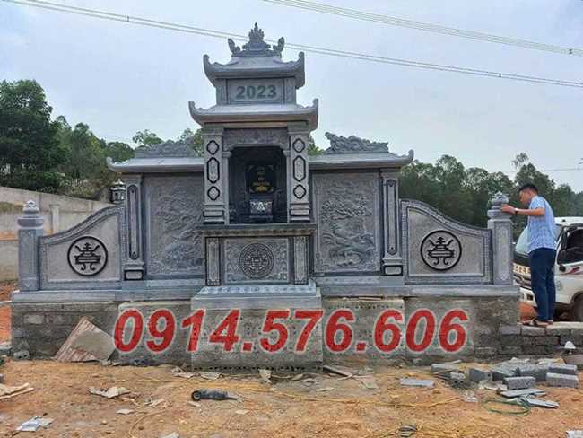 22 Cây hương nghĩa trang lăng mộ xây bằng đá + am miếu khóm trang củng