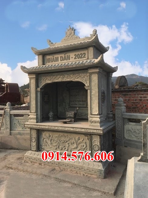 22 Cây hương nghĩa trang lăng mộ xây bằng đá + am miếu khóm trang củng