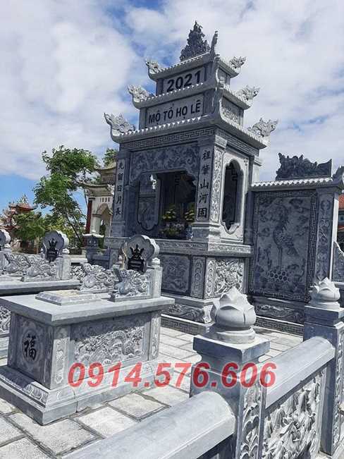 22 Cây hương nghĩa trang lăng mộ xây bằng đá + am miếu khóm trang củng