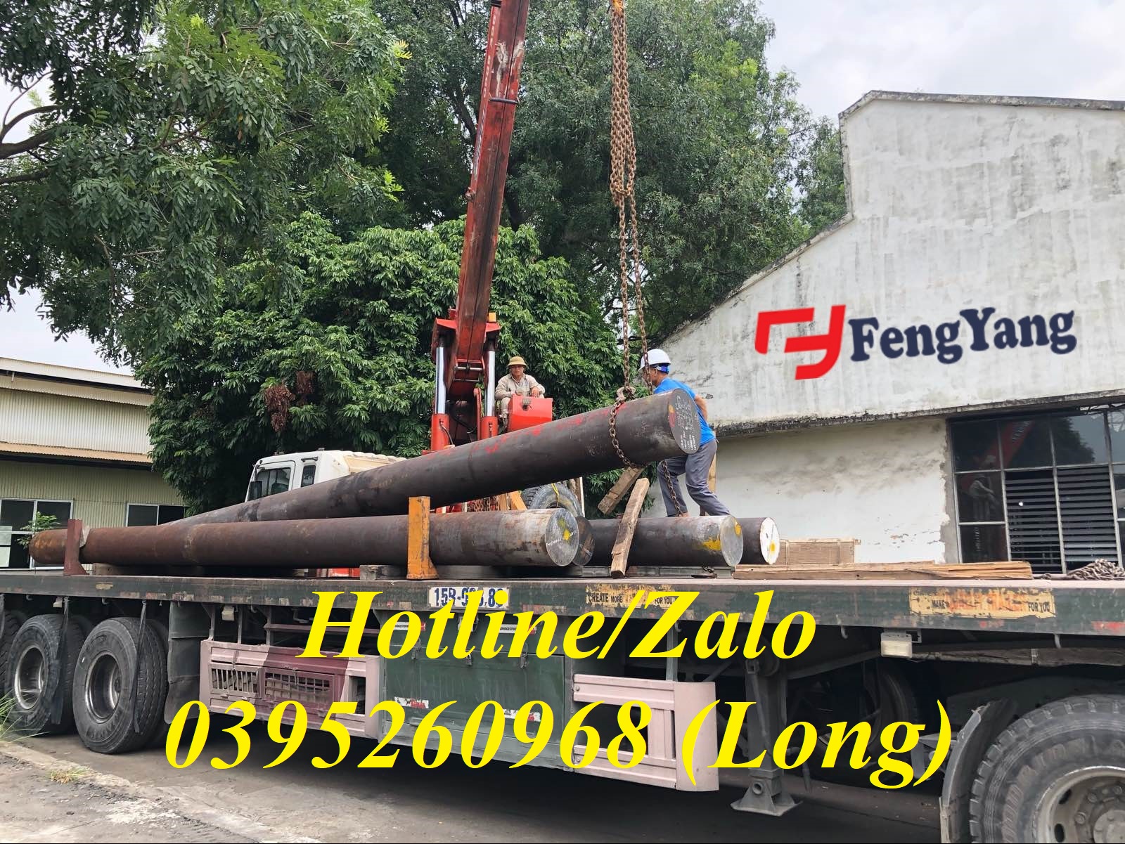 Trục Rèn S45C/1045, SCM440/4140, 40Cr, SF55...