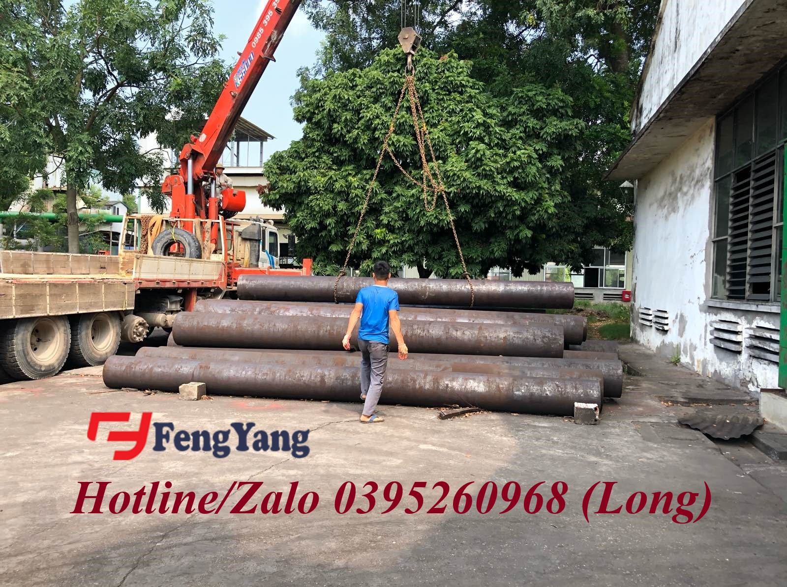 Trục Rèn S45C/1045, SCM440/4140, 40Cr, SF55...