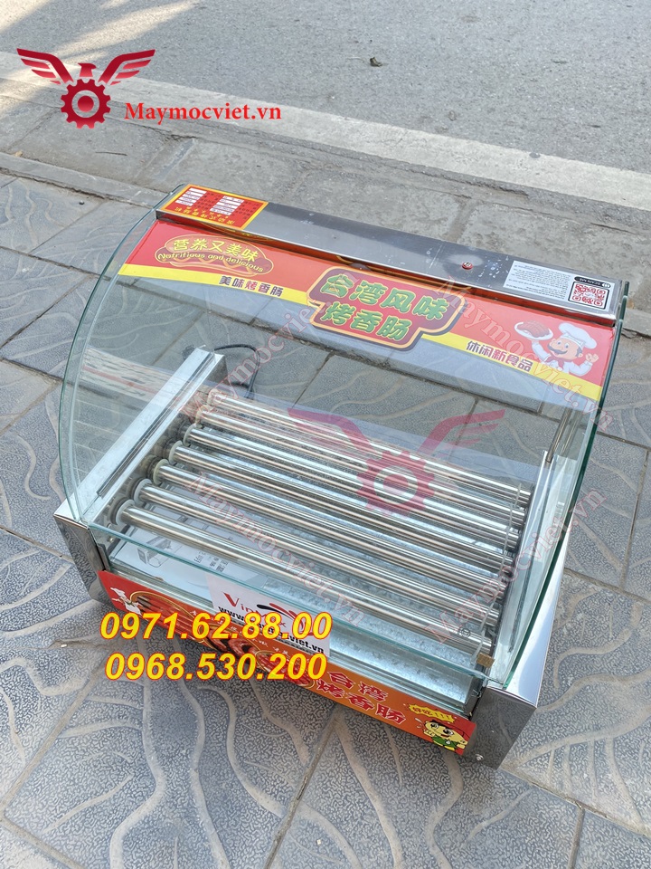 Nơi bán máy nướng xúc xích 7 thanh chính hãng giá rẻ