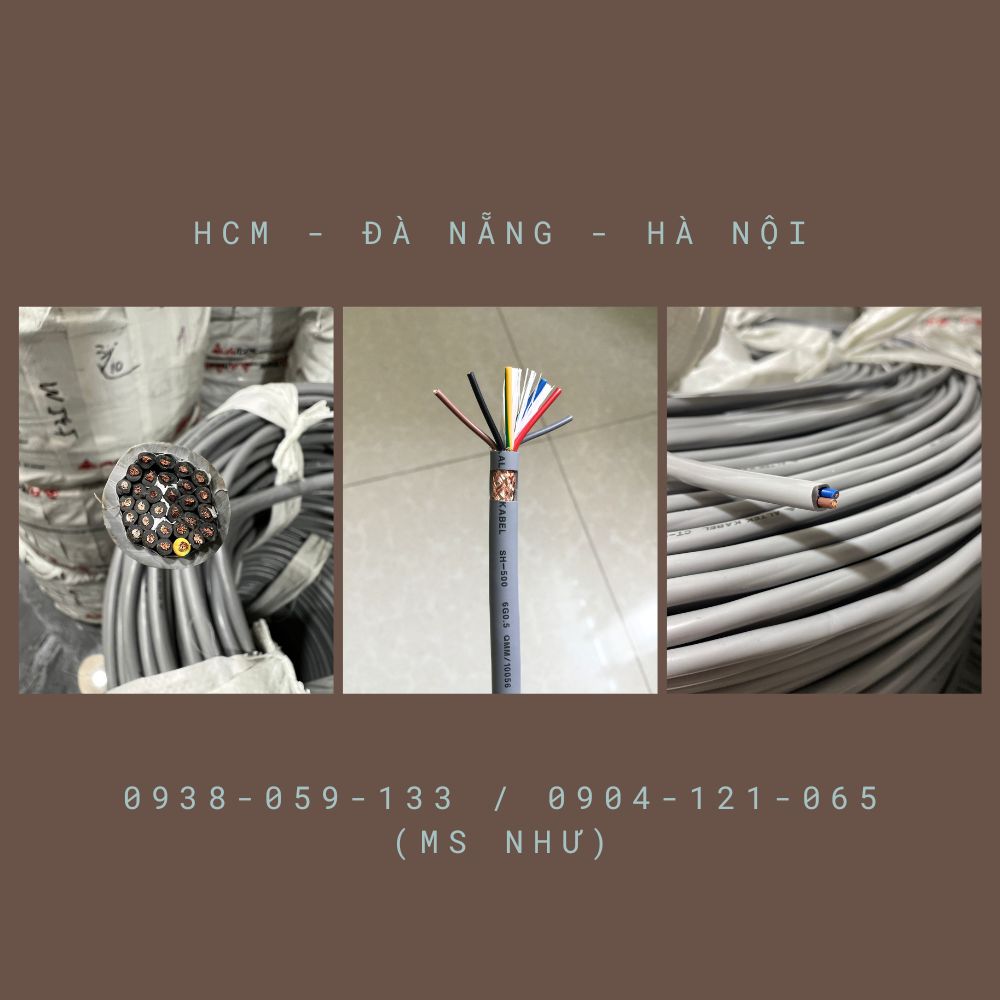 Cáp điều khiển chống nhiễu / Không chống nhiễu (RVV/RVVP)