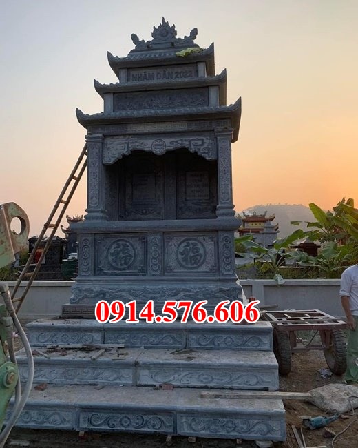 cây hương thờ đá đẹp thiết kế lăng mộ nhà mồ mả am thờ sơn thần linh