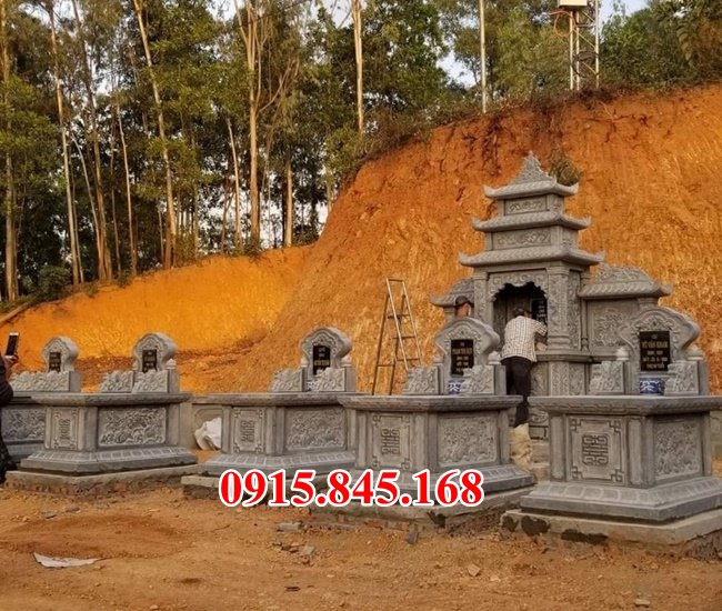 352 tháp mộ đá để thờ tro hài cốt ông bà bán bình dương bố mẹ phu thê