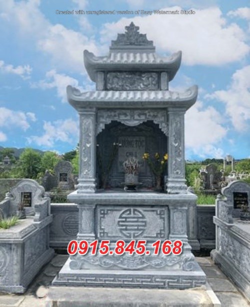 Mẫu cột thiên địa đẹp bằng đá bán hà tĩnh am miếu củng kỳ đài lăng mộ