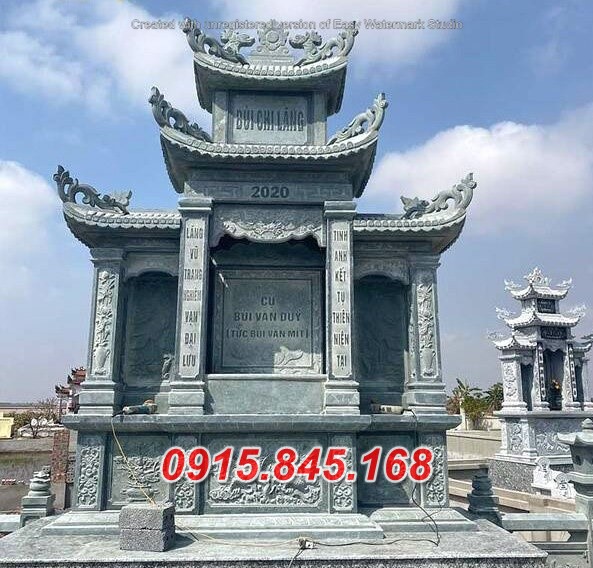 Mẫu cột thiên địa đẹp bằng đá bán hà tĩnh am miếu củng kỳ đài lăng mộ