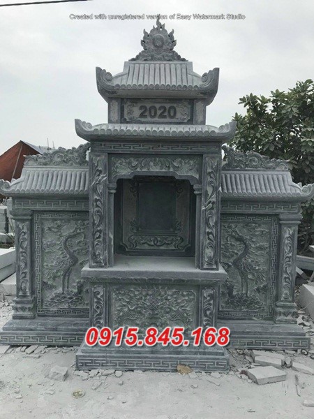 Mẫu cột thiên địa đẹp bằng đá bán hà tĩnh am miếu củng kỳ đài lăng mộ